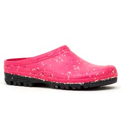 Garden clogs in rubber Fuchsia